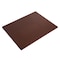 Dacasso Chocolate BrownLeatherette 24" x 19" Desk Mat without Rails PR-3427 - alternate 5